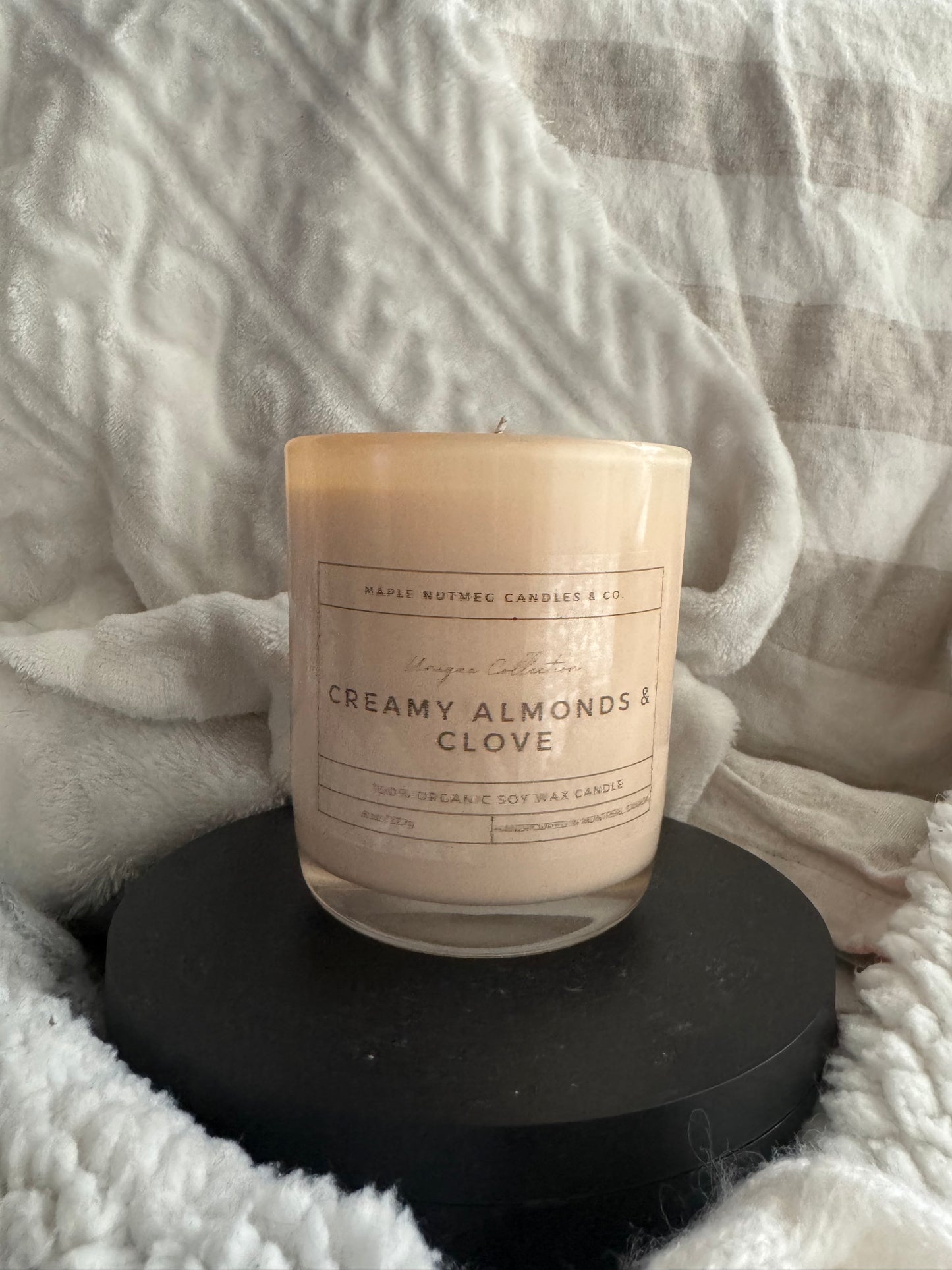 Kana Handmade Creamy Almonds & Clove Scented Soy Candle