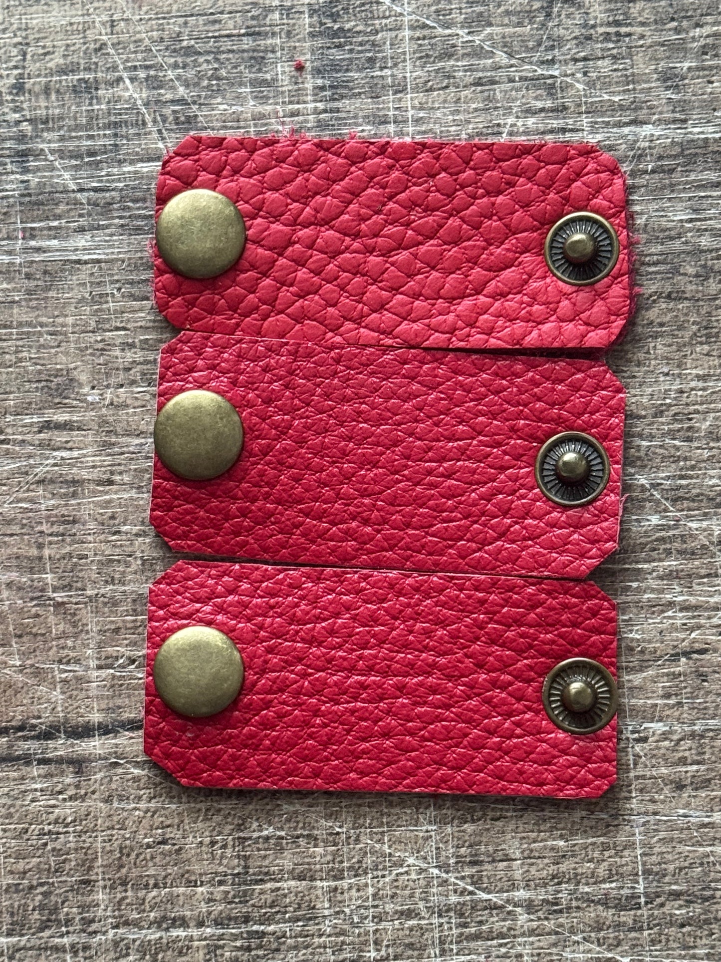 Blythe Handmade Leather Cord Organizers Style 3 ( Set of 4 )