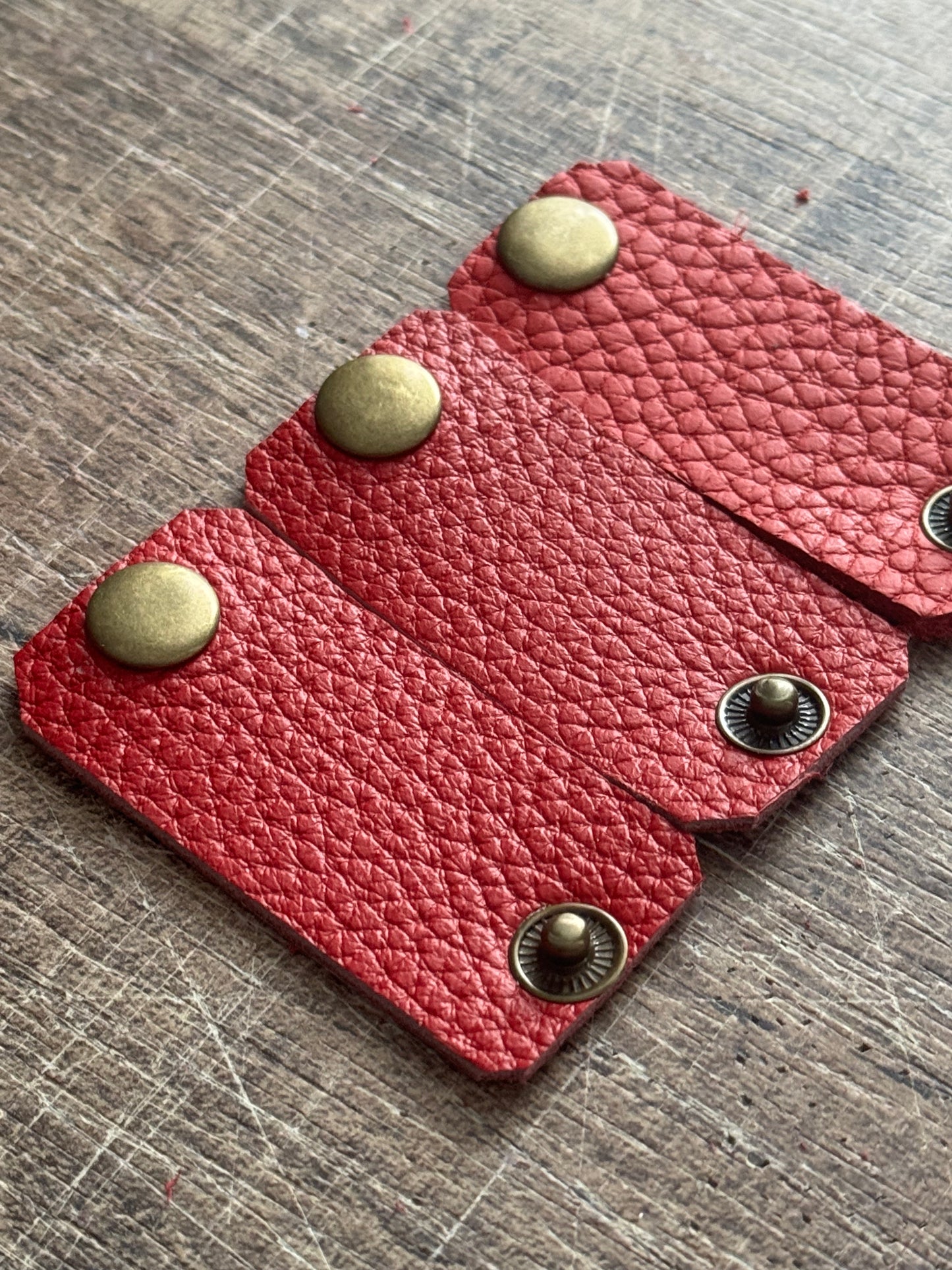 Blythe Handmade Leather Cord Organizers Style 3 ( Set of 4 )
