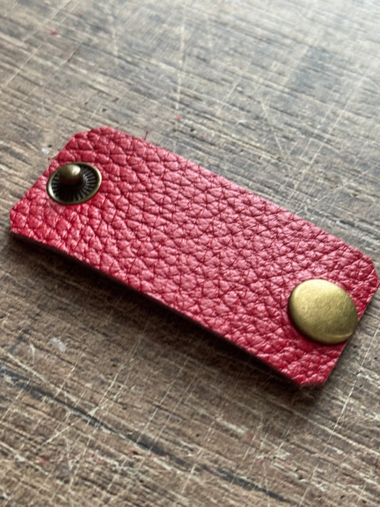Blythe Handmade Leather Cord Organizers Style 3 ( Set of 4 )
