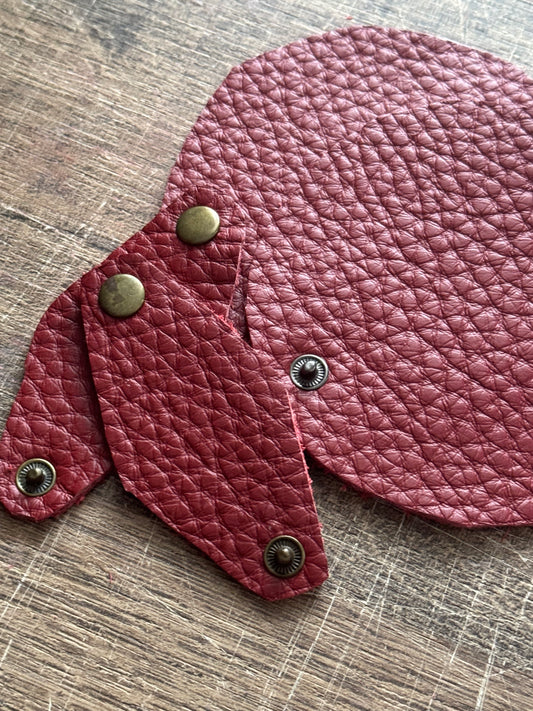 Blythe Handmade Leather Cord Organizers Style 2 ( Set of 4 )