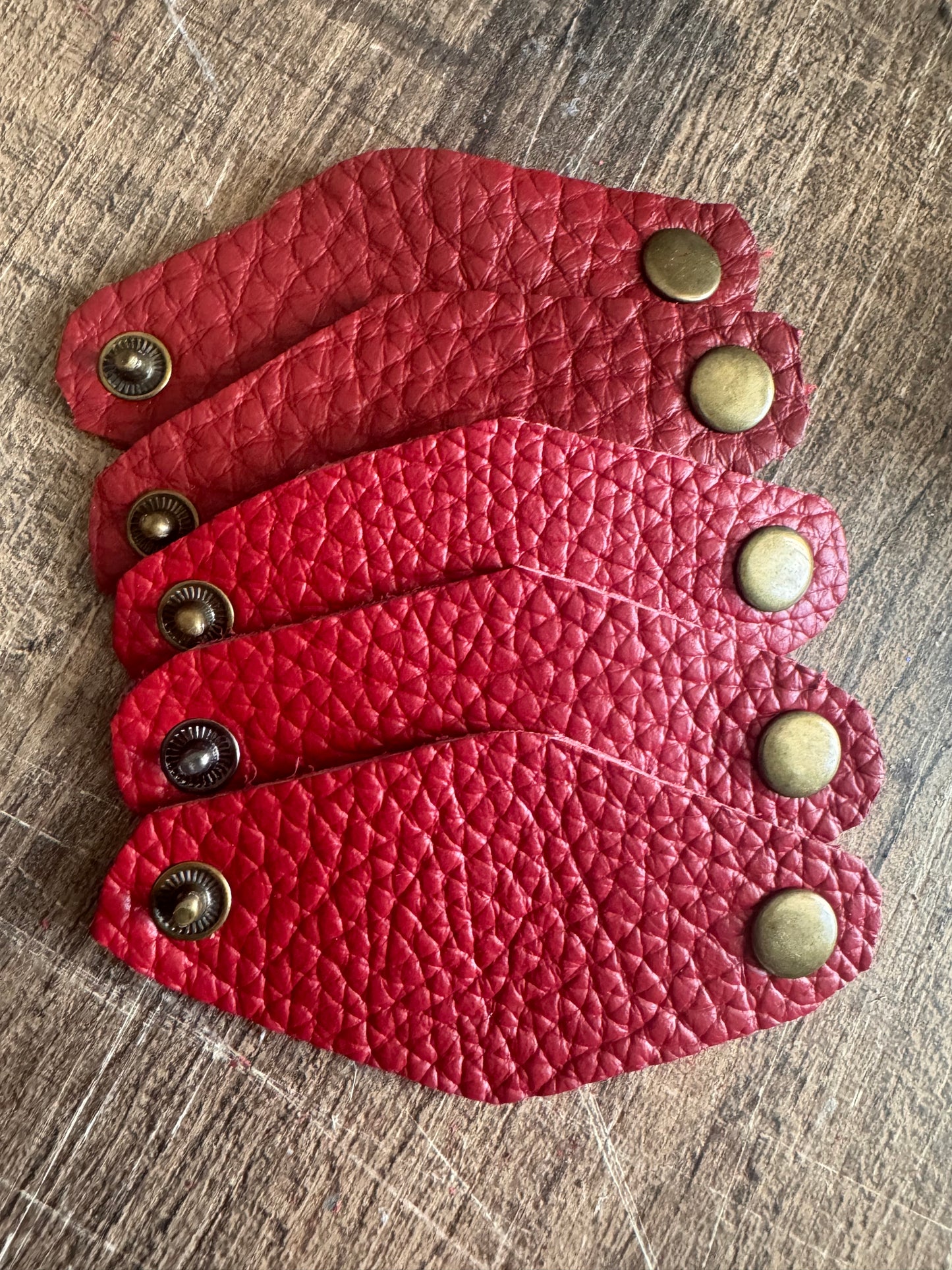 Blythe Handmade Leather Cord Organizers Style 4 ( Set of 4 )