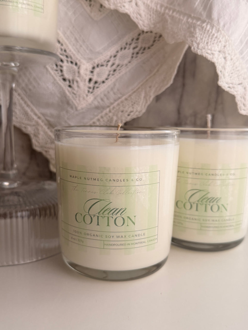 Kana Handmade Clean Cotton Scented Soy Candle