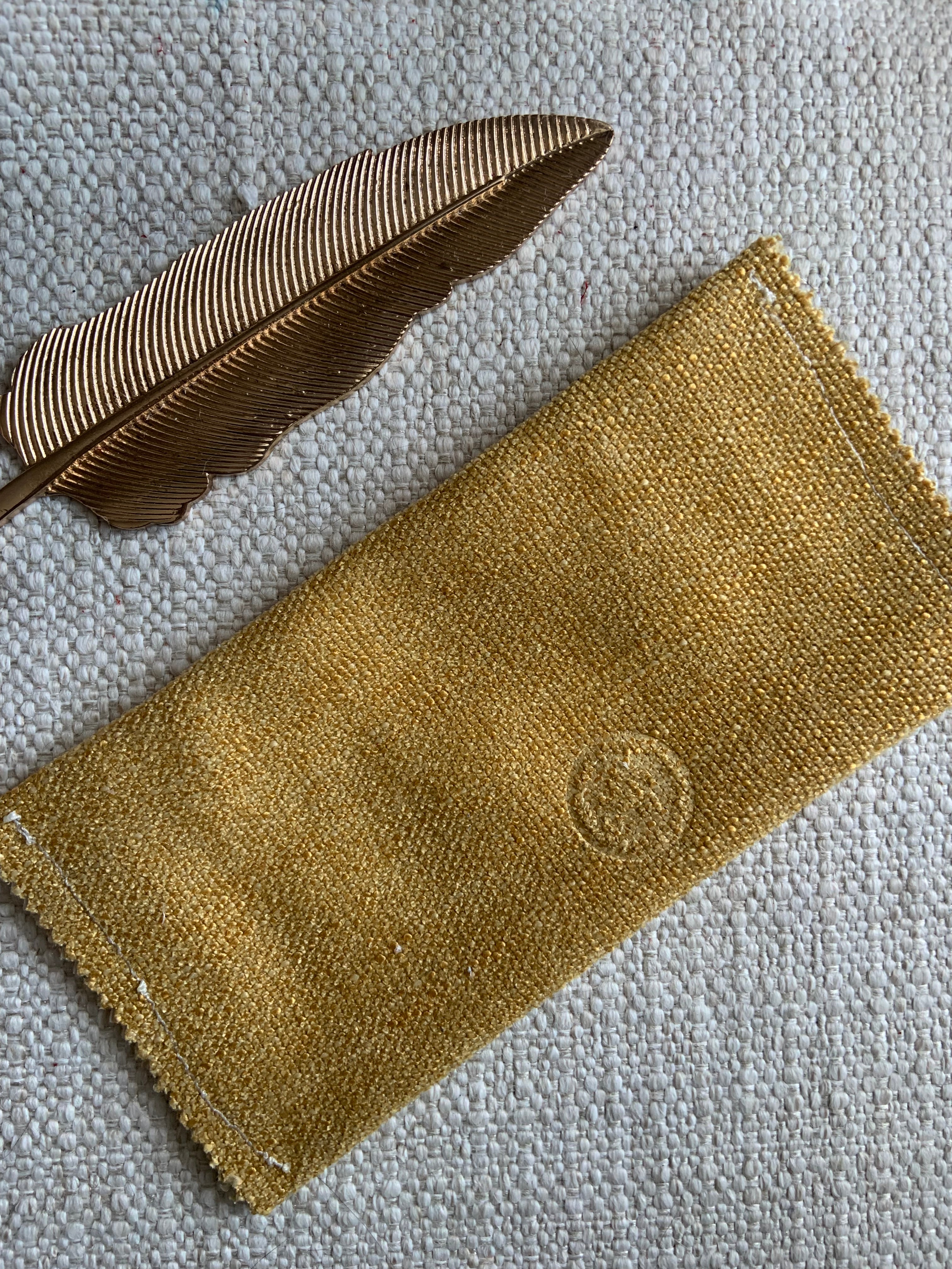 Jesebel Handmade Fabric Purse Yellow