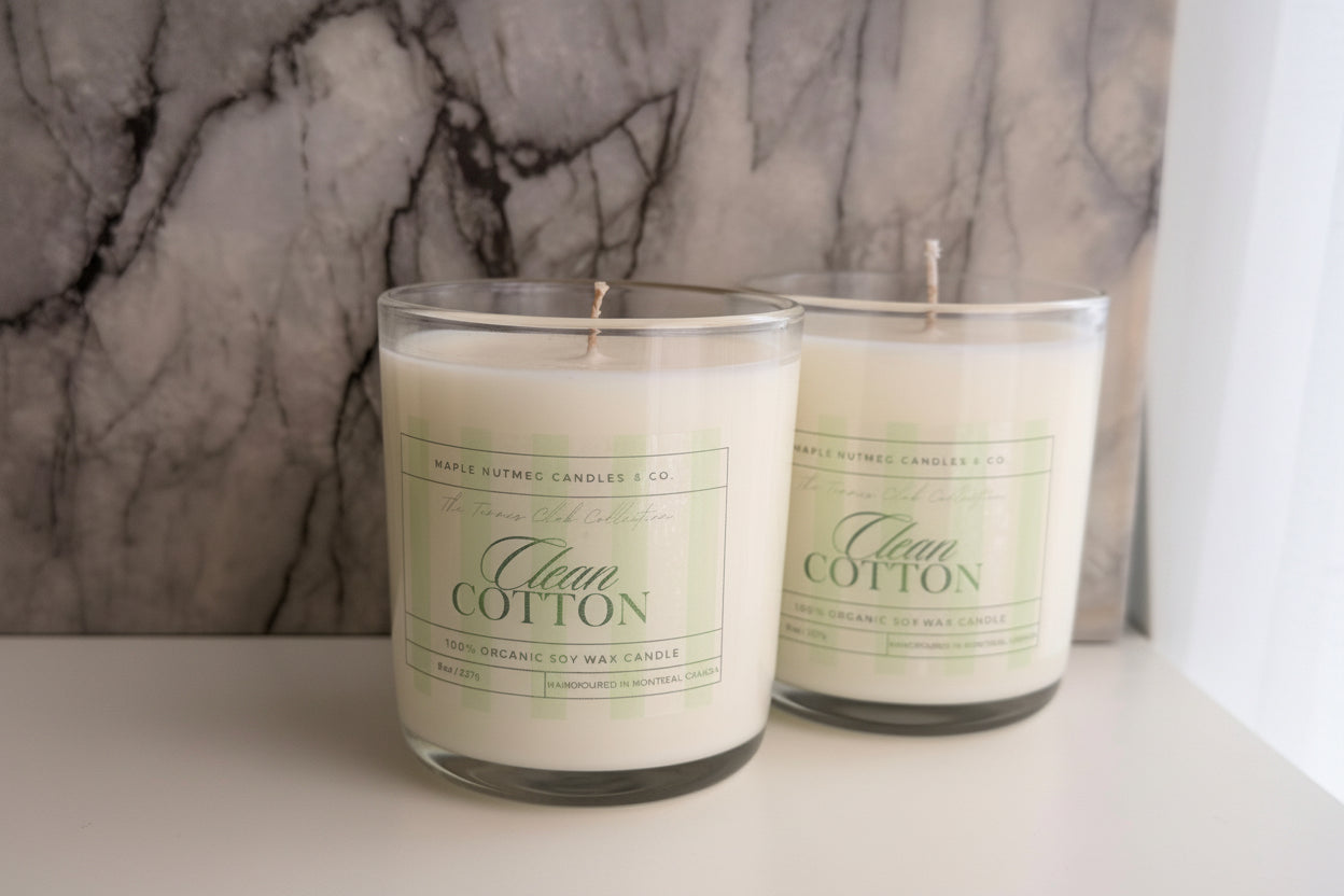 Kana Handmade Clean Cotton Scented Soy Candle