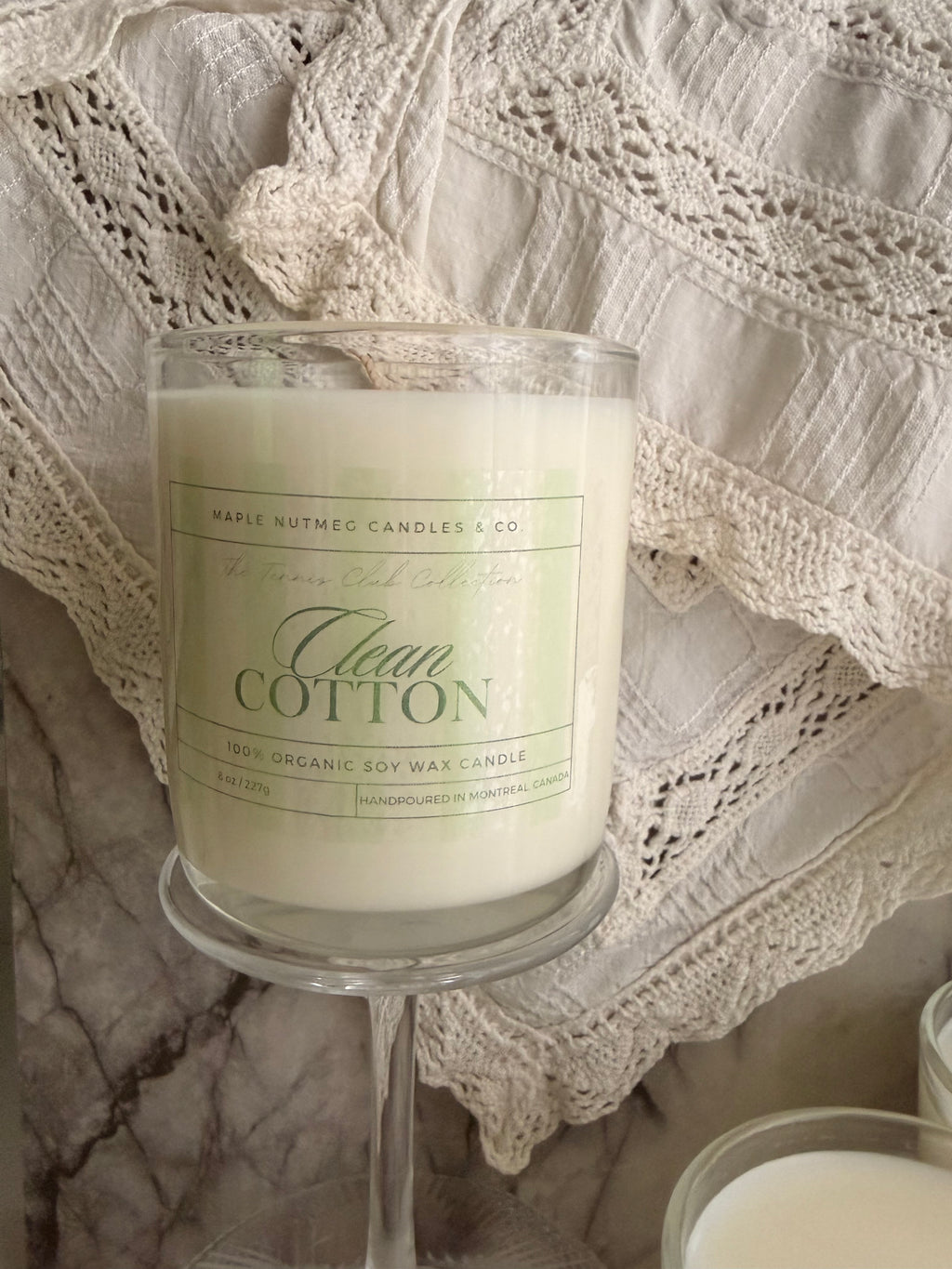 Kana Handmade Clean Cotton Scented Soy Candle