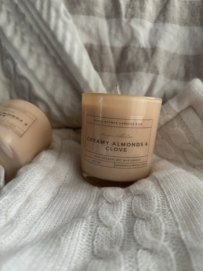 Kana Handmade Creamy Almonds & Clove Scented Soy Candle