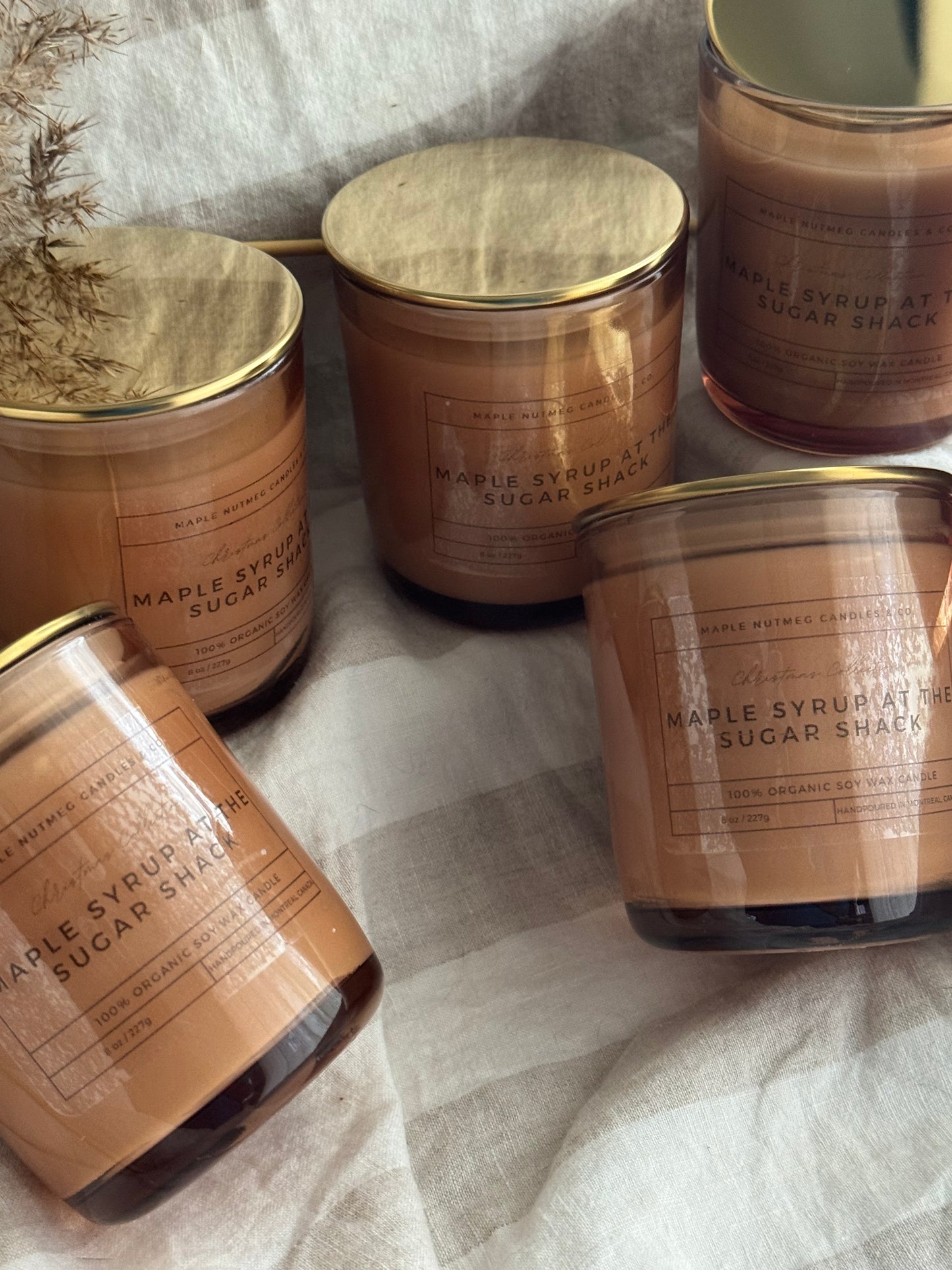 Kana Handmade Maple Syrup Scented Soy Candle