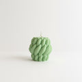 Yarn Handmade Soy Candle Green Basil & Bosc Pear Scented.