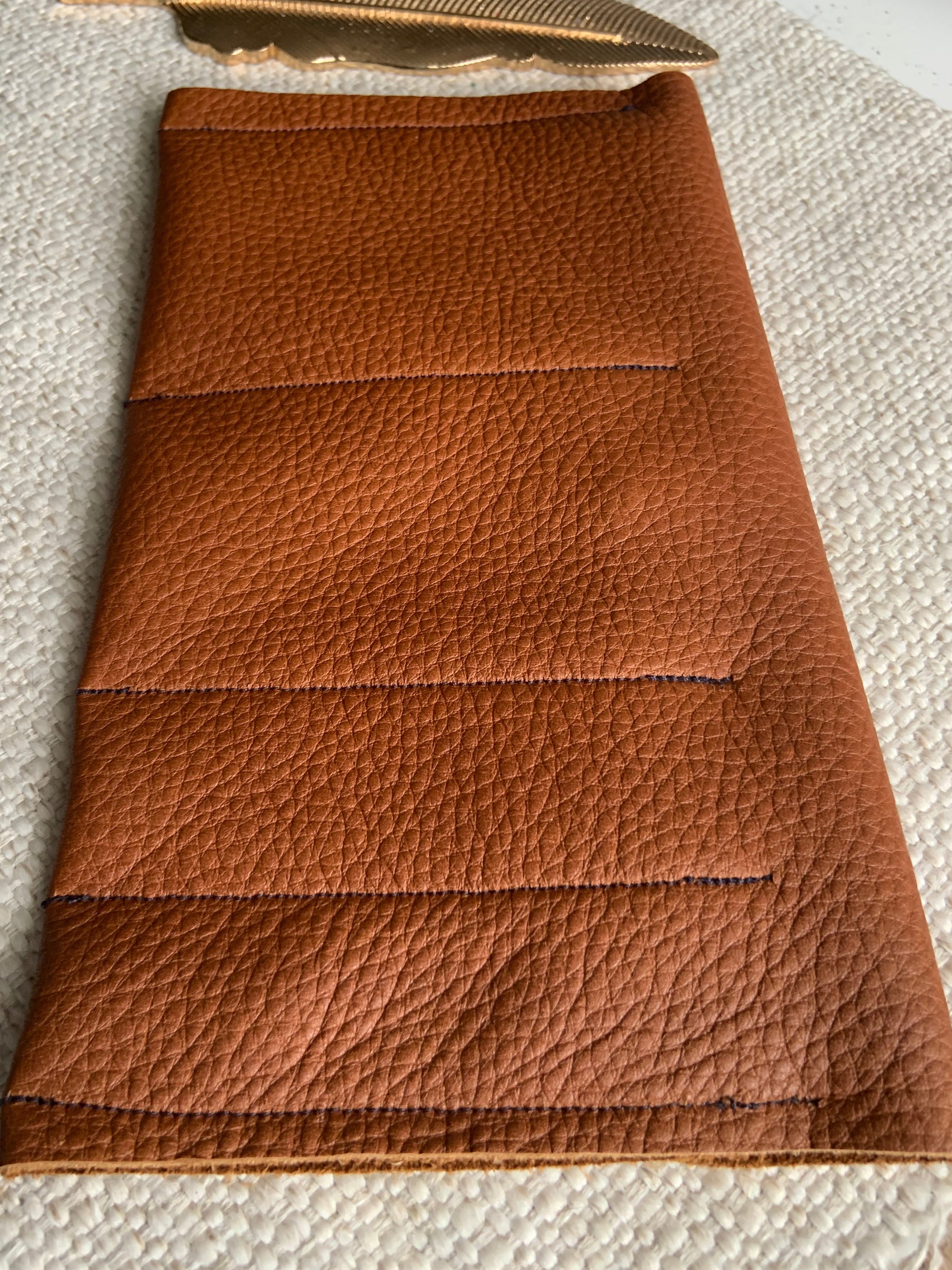 Agathe Handmade Leather Bag Med Brown