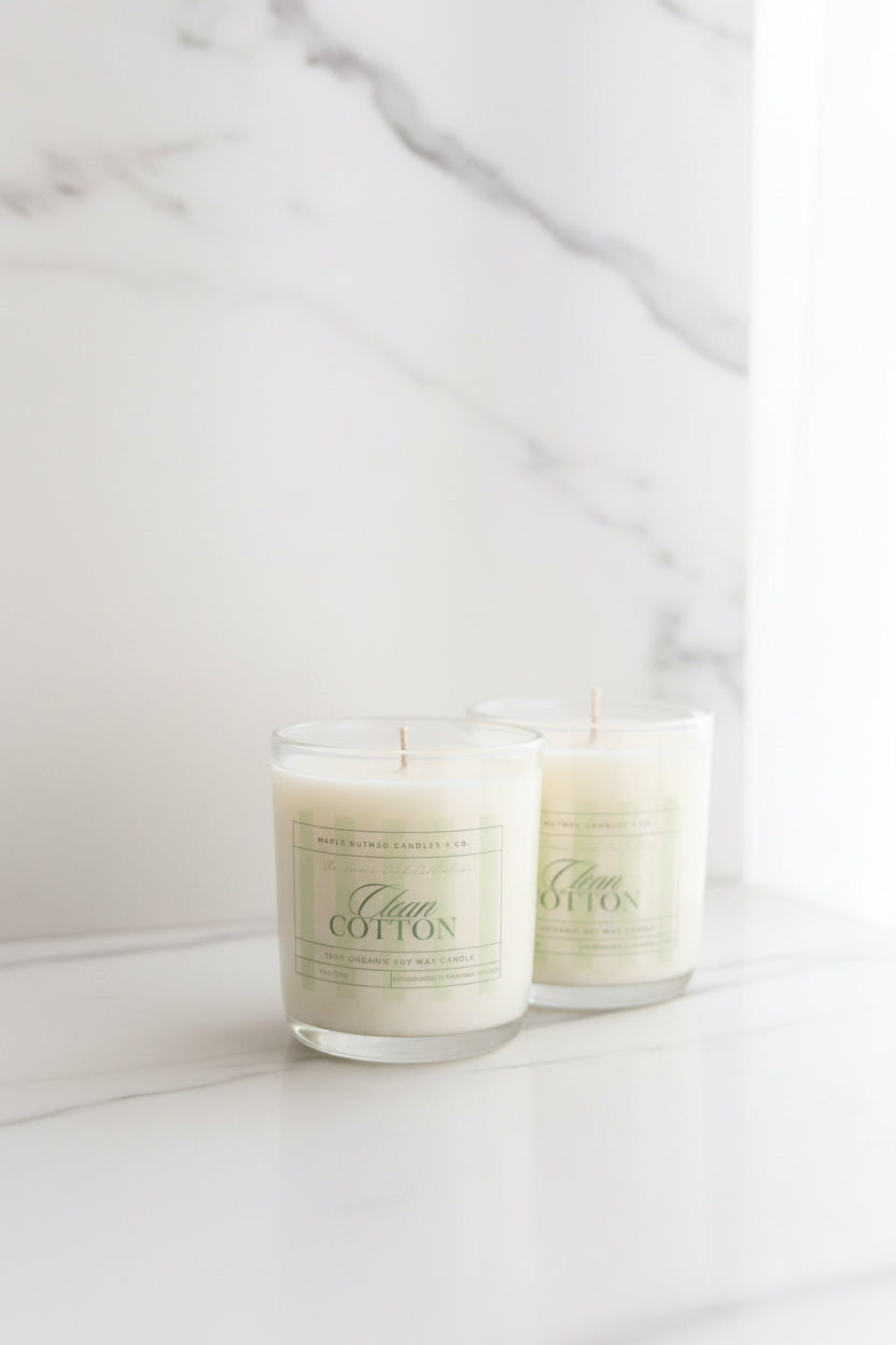 Kana Handmade Clean Cotton Scented Soy Candle