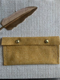 Jesebel Handmade Fabric Purse Yellow