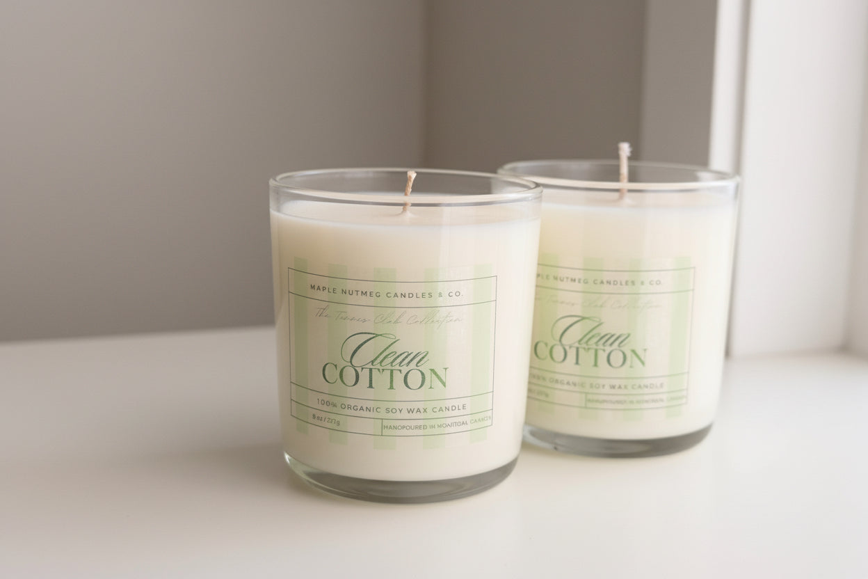 Kana Handmade Clean Cotton Scented Soy Candle