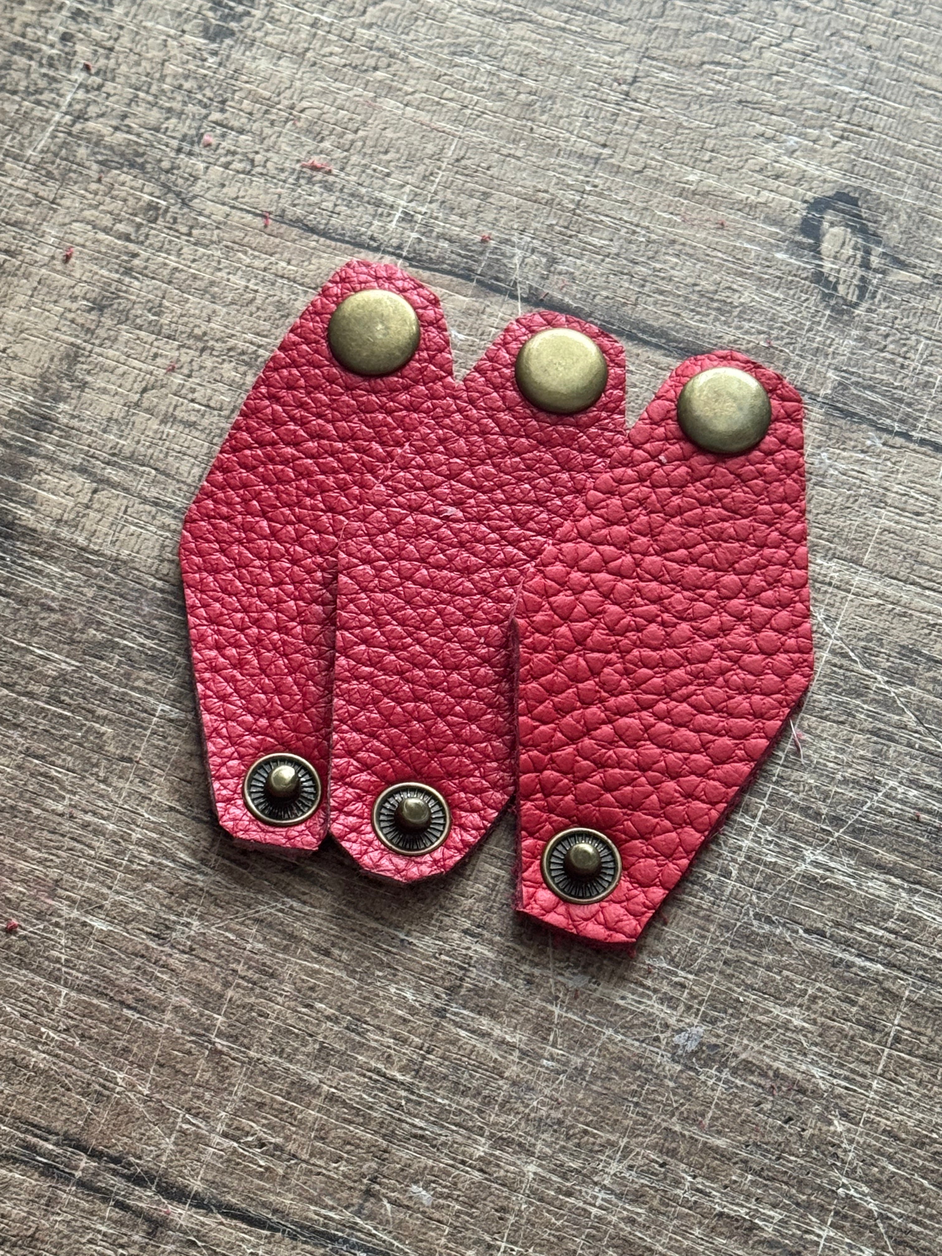 Blythe Handmade Leather Cord Organizers Style 4 ( Set of 4 )
