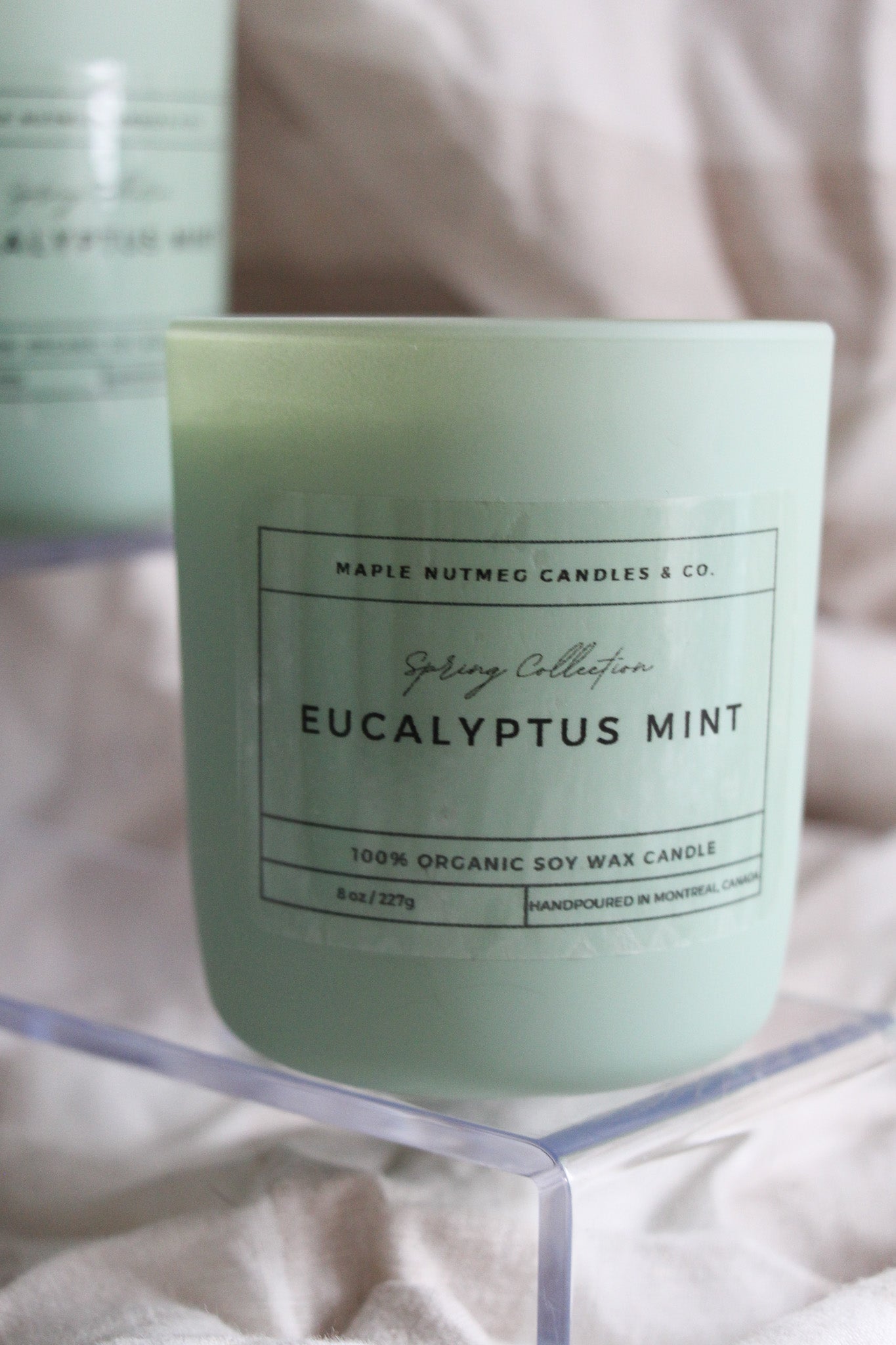 Kana Handmade Eucalyptus Mint Scented Soy Candle