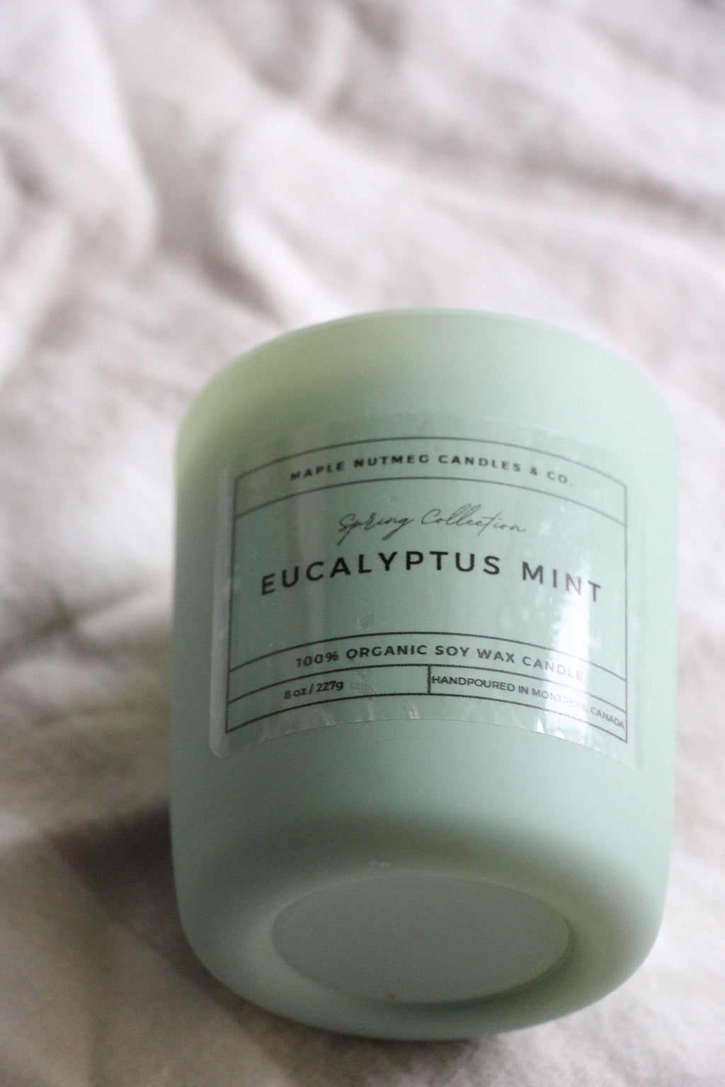 Kana Handmade Eucalyptus Mint Scented Soy Candle