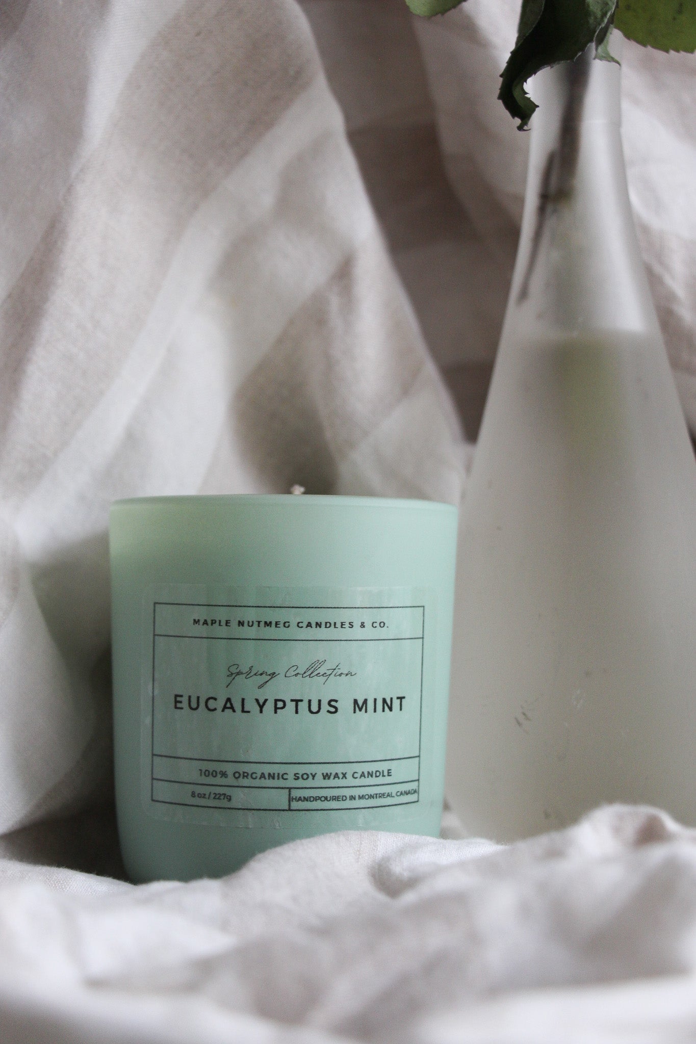 Kana Handmade Eucalyptus Mint Scented Soy Candle