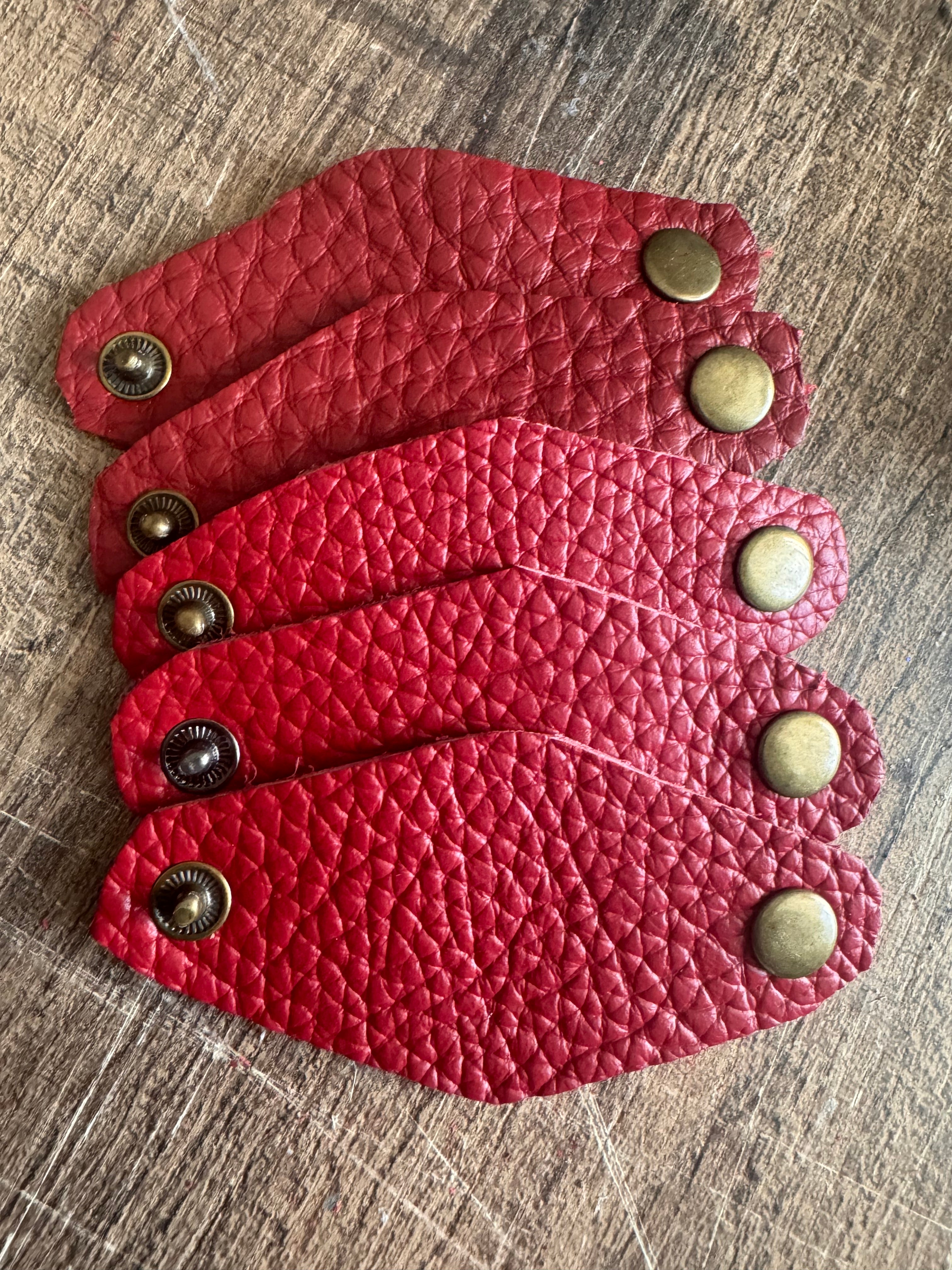 Blythe Handmade Leather Cord Organizers Style 4 ( Set of 4 )