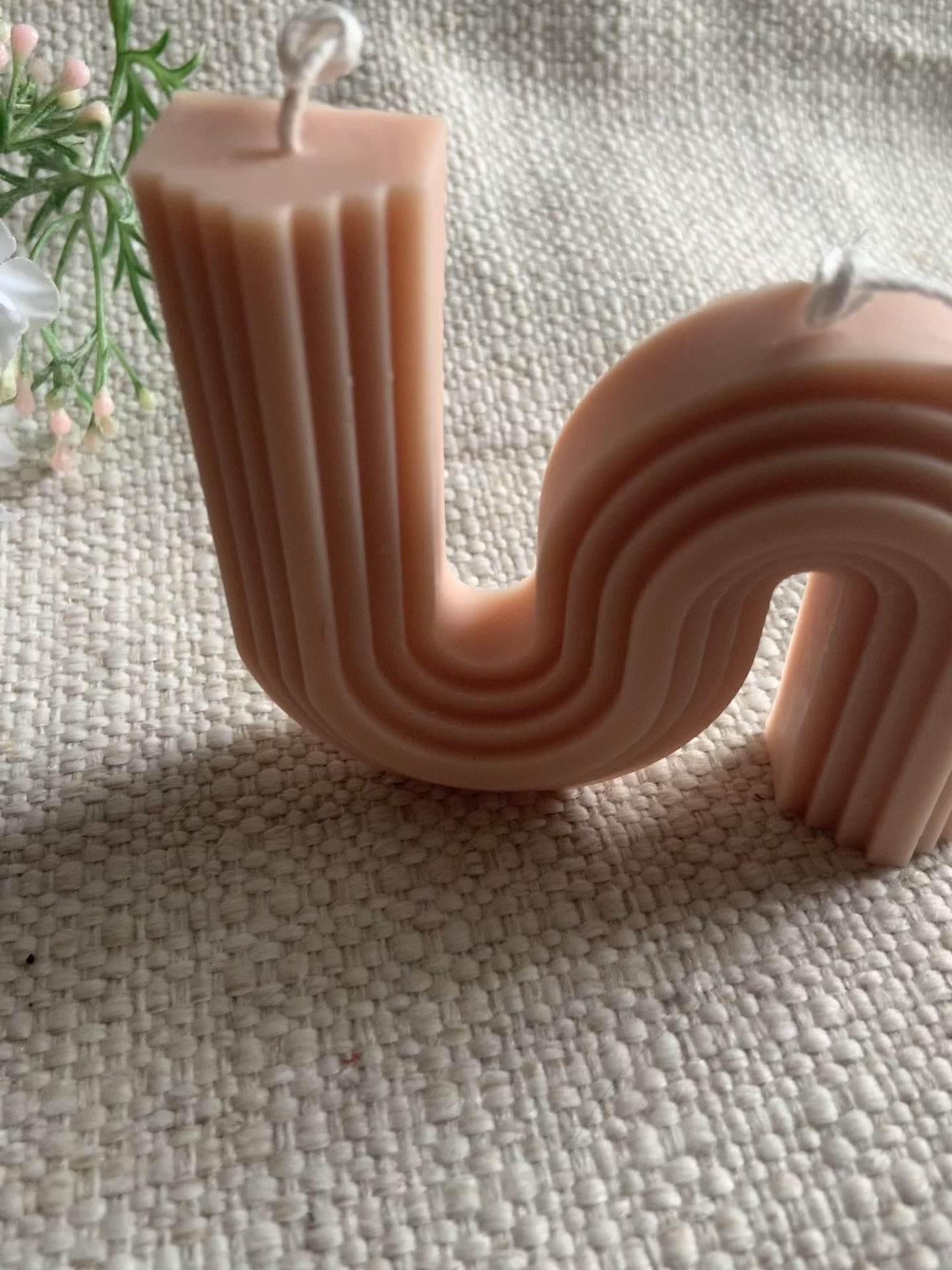 Noodle Handmade Pillar Organic Soy Candle