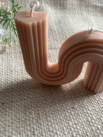 Noodle Handmade Pillar Organic Soy Candle