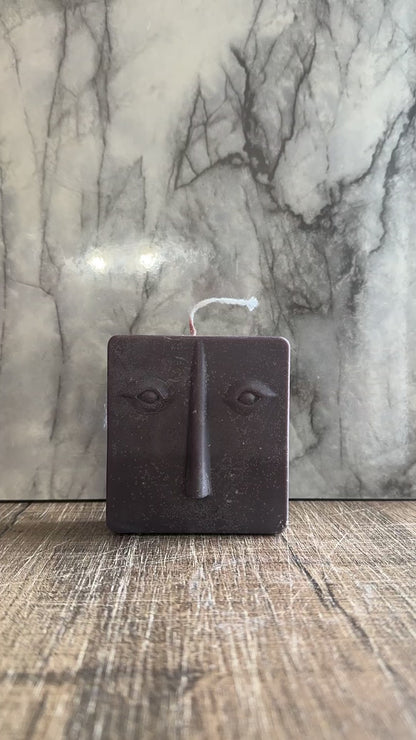 Oima Handmade Pillar Soy Candle ( Unscented )