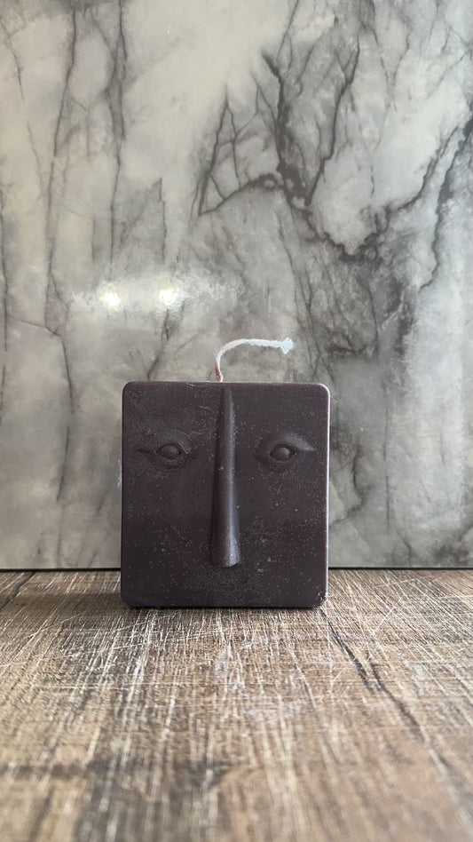 Oima Handmade Pillar Soy Candle ( Unscented )